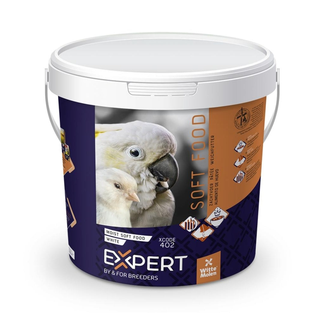 EXPERT Zachtvoer Blanco 1kg - Witte Molen