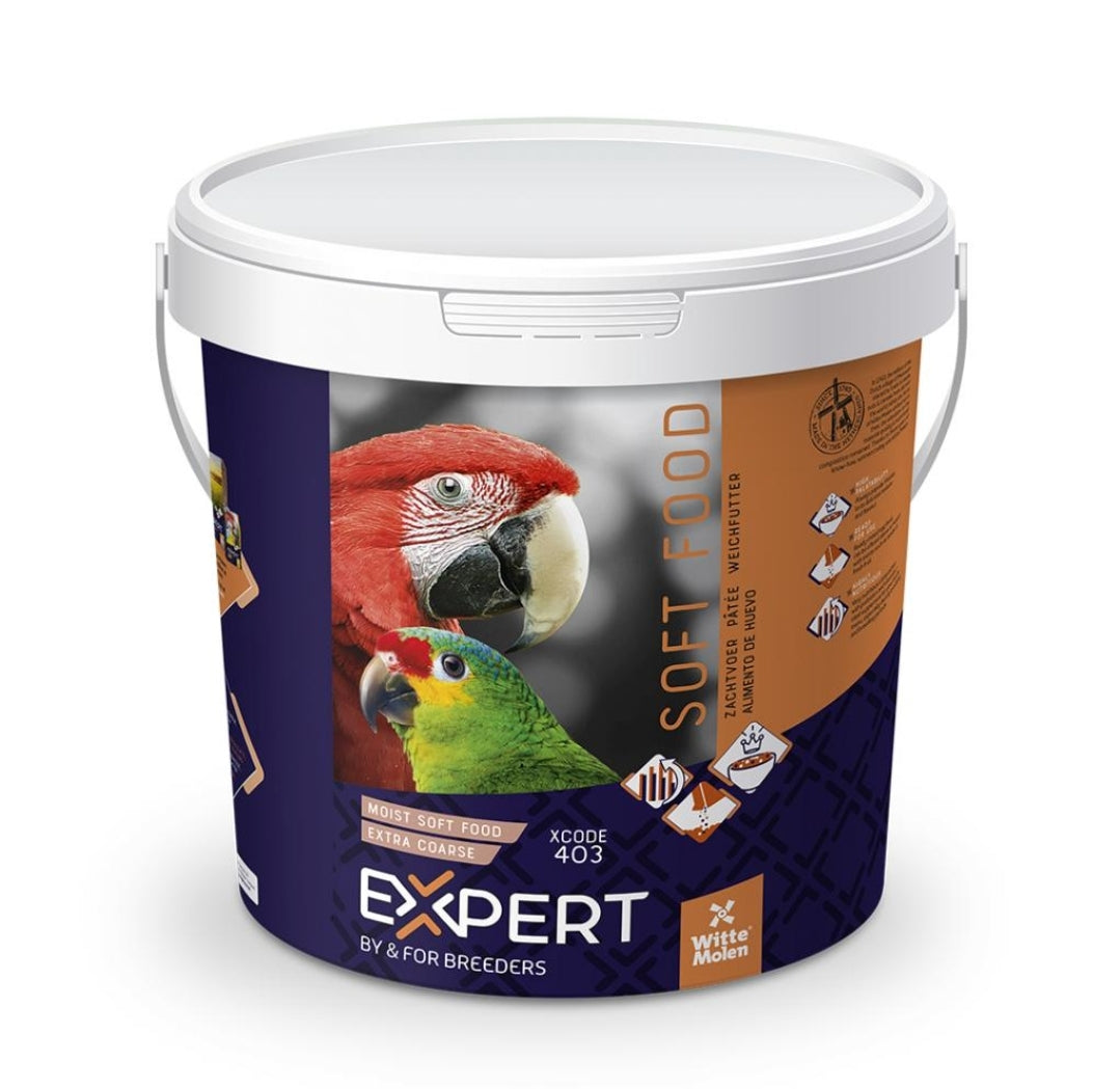 EXPERT Zachtvoer Extra Grof 10kg ( met fruit en noten )