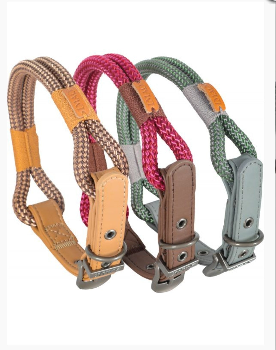 Zolux Hondenhalsband Imao Hydepark Roze 40cm x 6mm