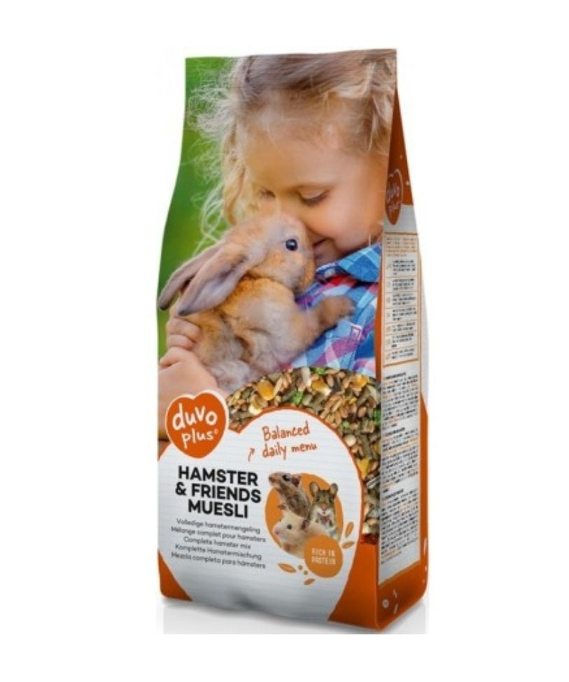 Hamster & Friends Muesli 800 gram | Duvo+