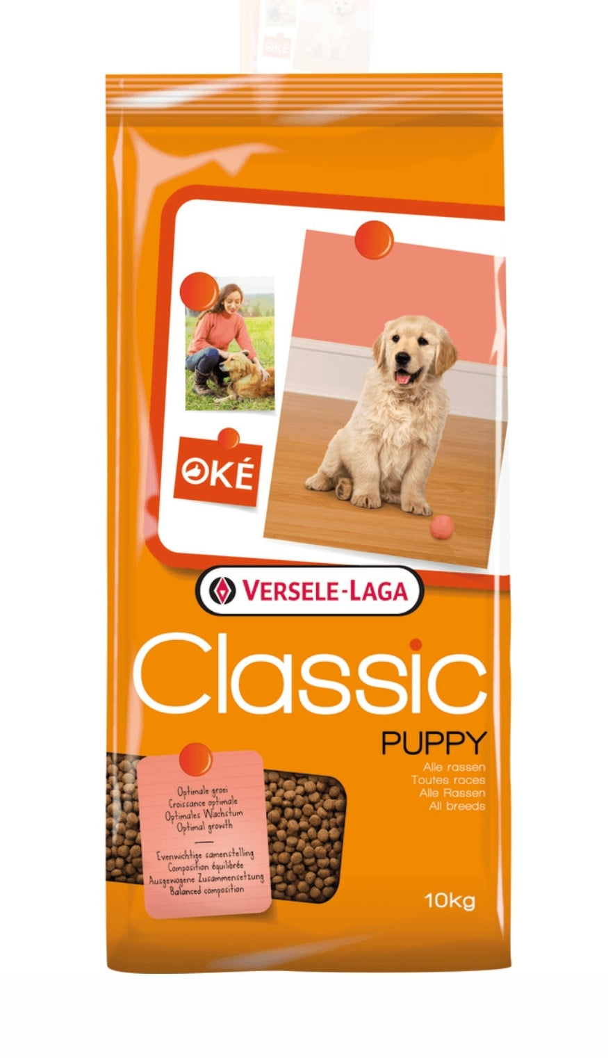 Classic Puppy hondenvoer 10kg - Versele Laga
