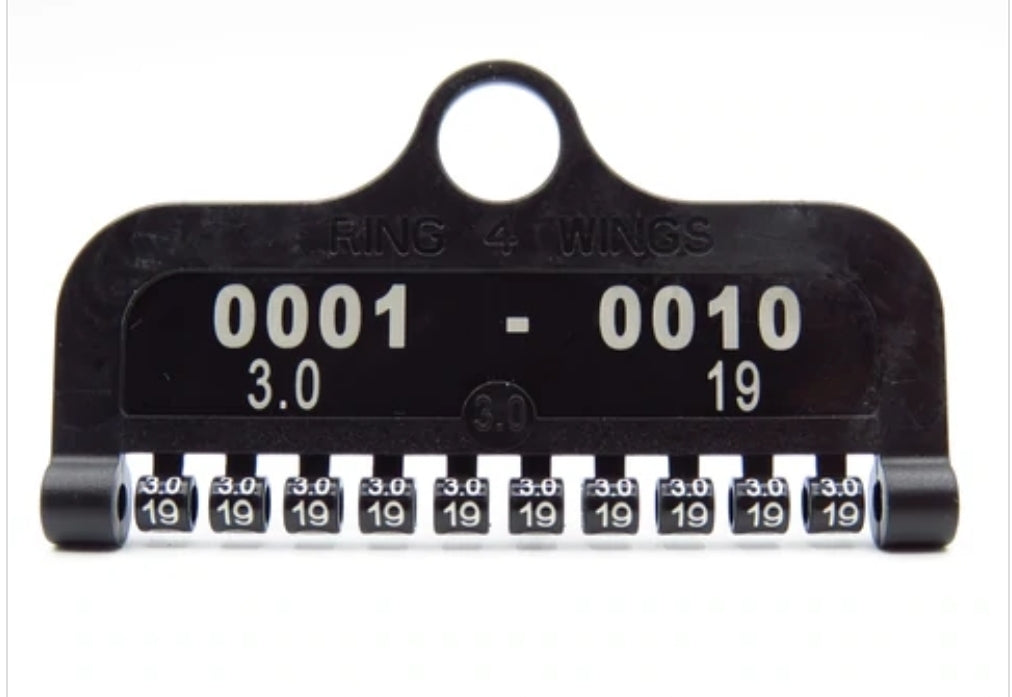 KUNSTSTOF GESLOTEN JAAR RINGEN 2022, 10st OP KAART