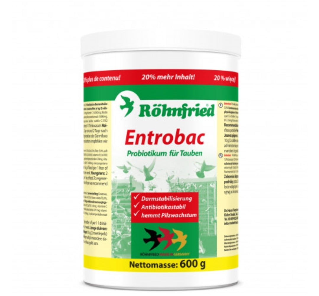Entrobac 600 gram ( Darmflora, Pre- en Probiotica ) - Röhnfried