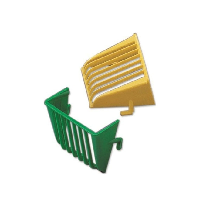 Ruifje plastiek 9x6x3cm wit