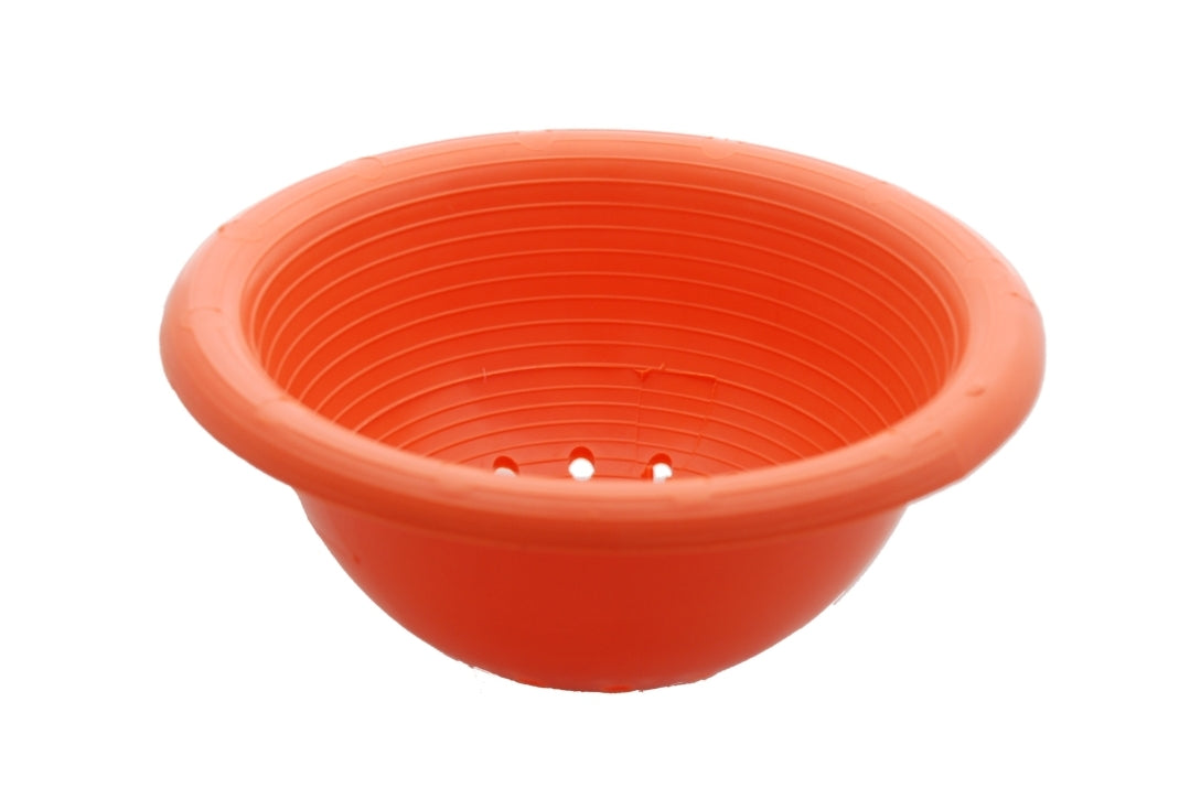 Nest kunststof kanarie oranje Ø10cm