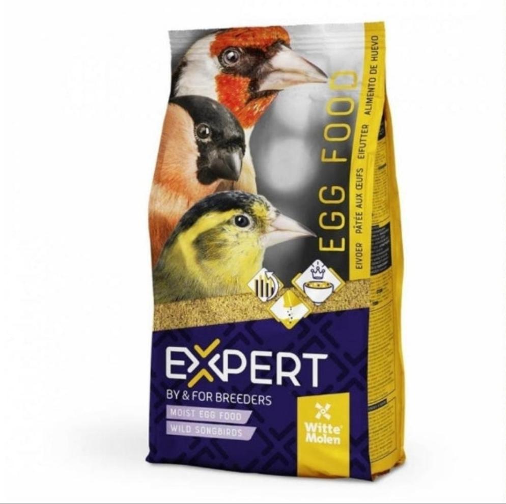 EXPERT Eivoer Wildzang 10kg - 15.6% Eiwitten, Insecten, Special seeds - Witte Molen