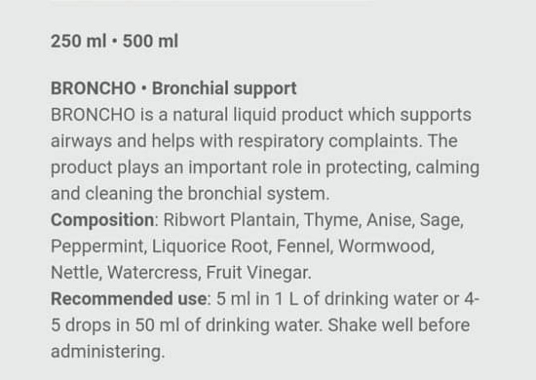 Broncho, Bronchiale Ondersteuning 500ml - Easyyem