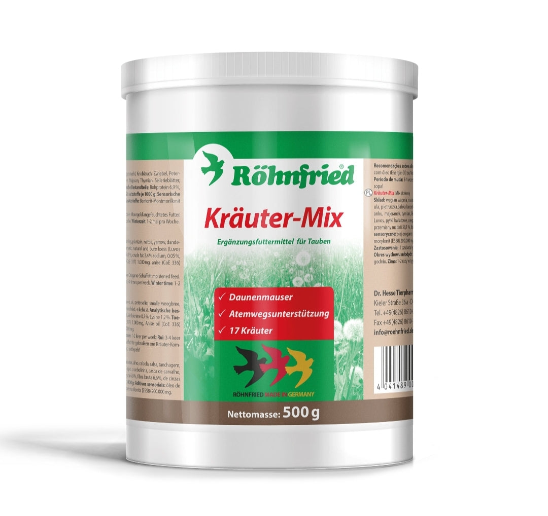 Kräuter Mix 500 gram ( Mix van kruiden & Natuurlijke mineralen ) - Röhnfried