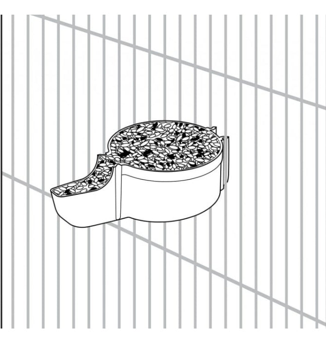 Superfontein 140 cc wit / blauw