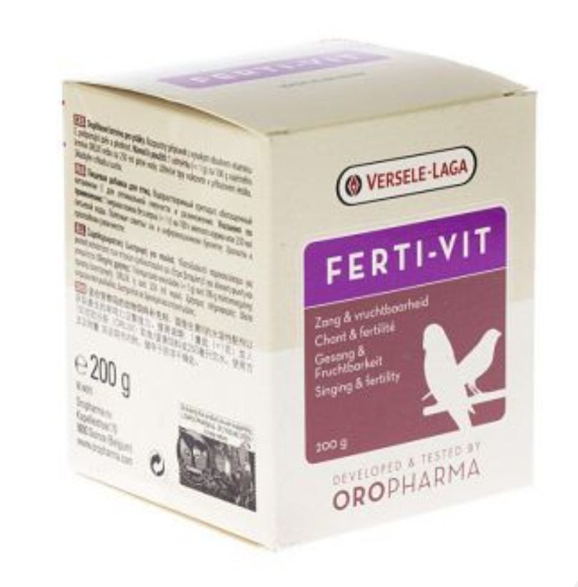 Ferti-Vit 200gram - Zang en Vruchtbaarheid - Oropharma Versele Laga