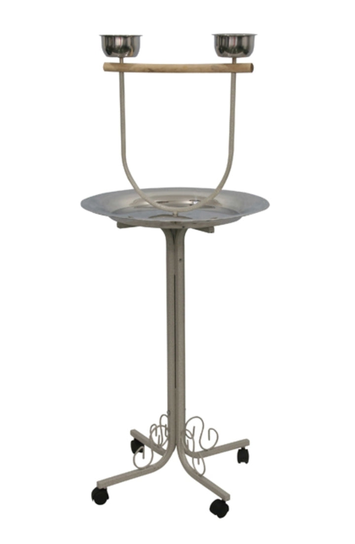 Papegaai tafel Amy hamerslag grijs