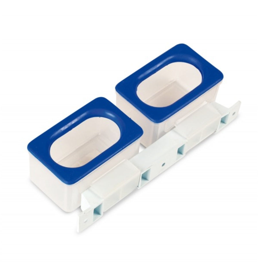 Dubbel eet en drink bakje