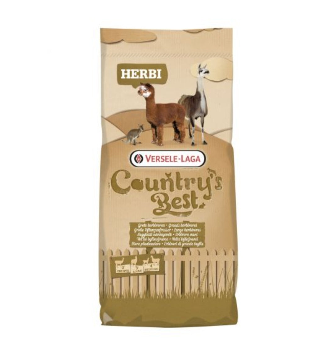 Country`s Best Herbi Allround 3 & 4 Pellet - Erfdiervoer - 20 kg