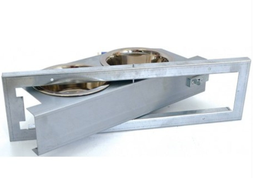 Roestvrijstalen Kom Voor Draaitafel Dia. 13cm