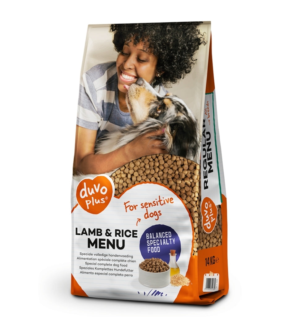 Hond lam & rijst menu 14kg