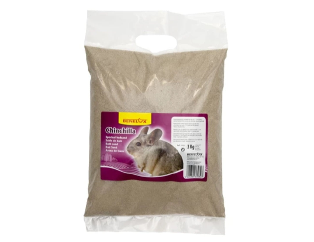 BENELUX CHINCHILLA BADZAND
3 KG