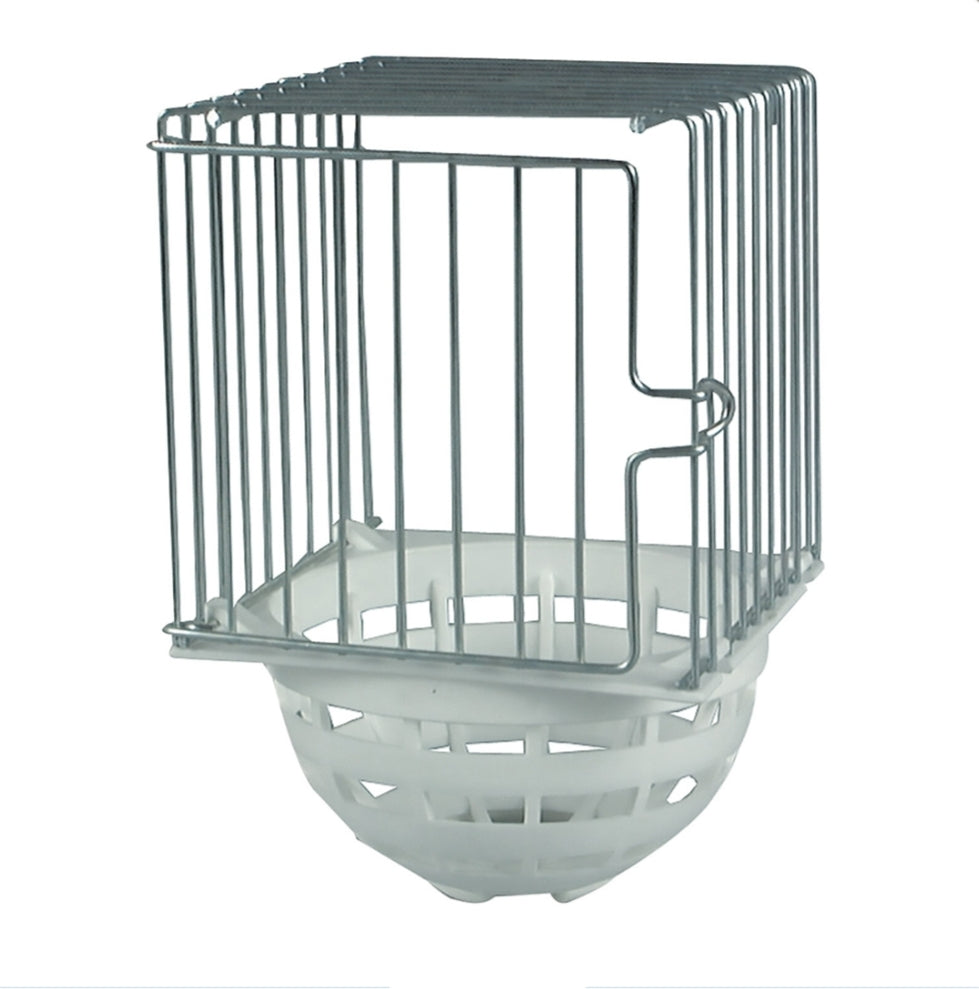 Nestkast metaal met plastic 10x11x16cm