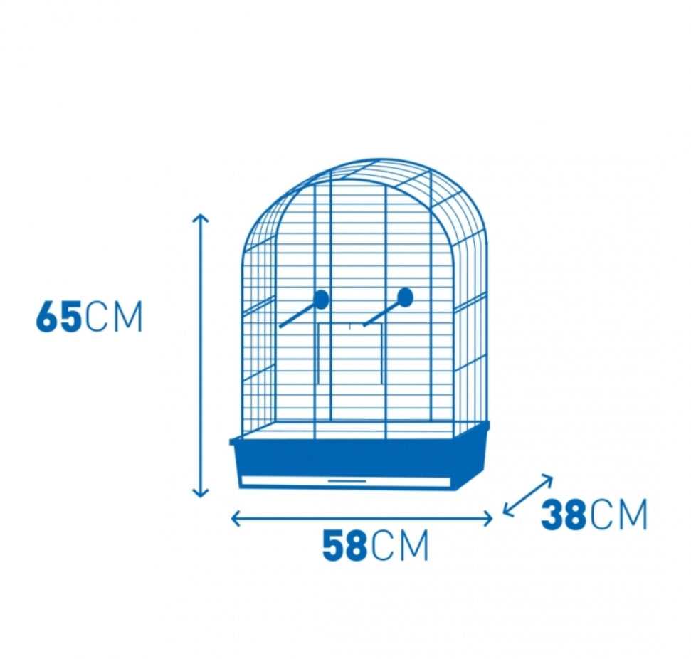 Vogelkooi Iza 3 58x38x65cm