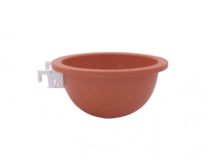 Nestkom Oranje Met Witte Haak Ø 12cm