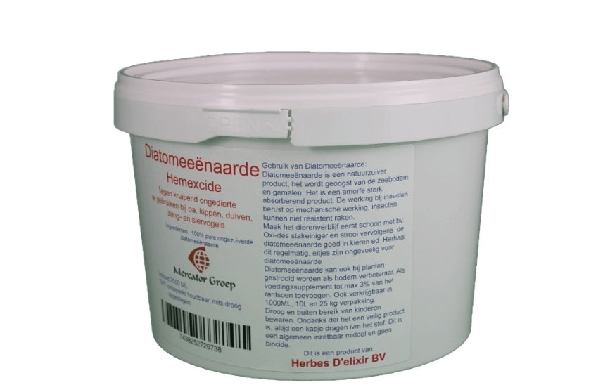 Diatomeeënaarde Emmer 2.5L Hemexcide