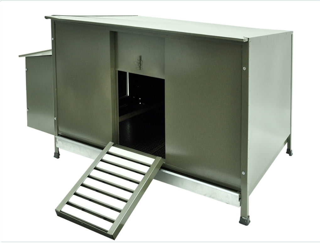 KIPPENHOK GEGALVANISEERD FONTANA GROEN 131X70X72CM