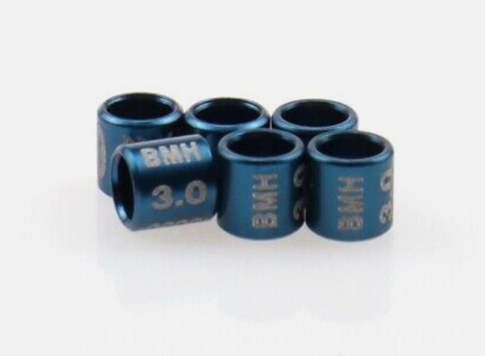 Aluminium Ringen 2.7mm Zonder Jaartal Met Initialen