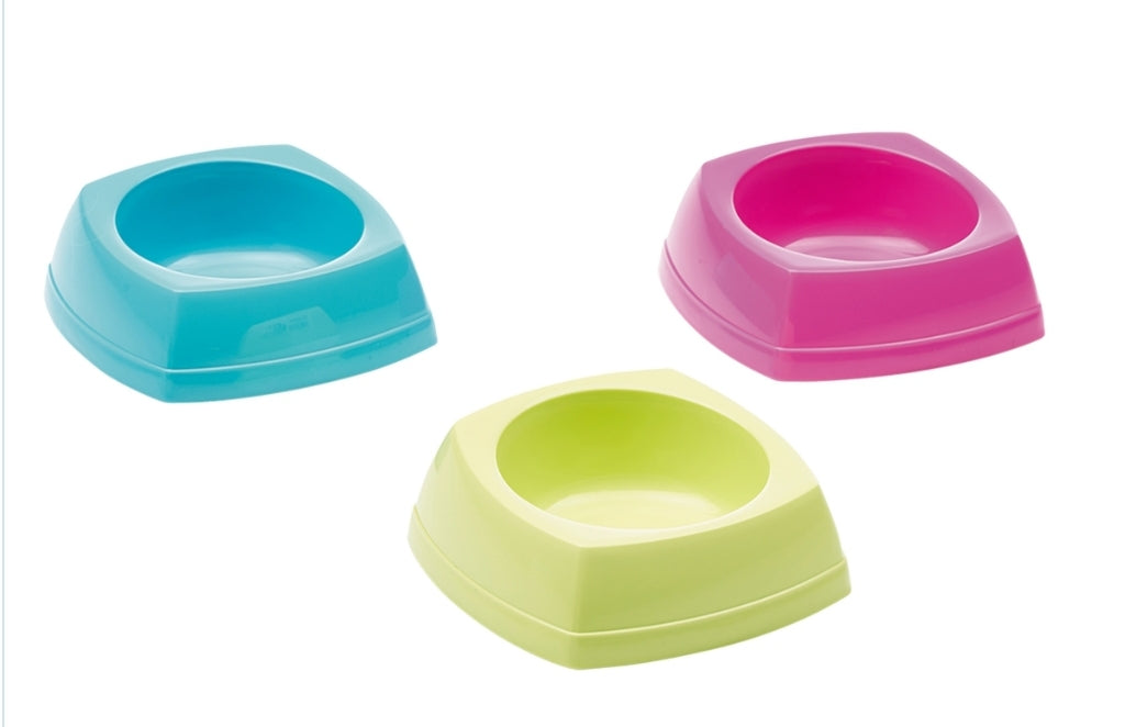 VOERBAKJE VOOR KNAAGDIER NIBBLE ASS.12X12X4,5CM M