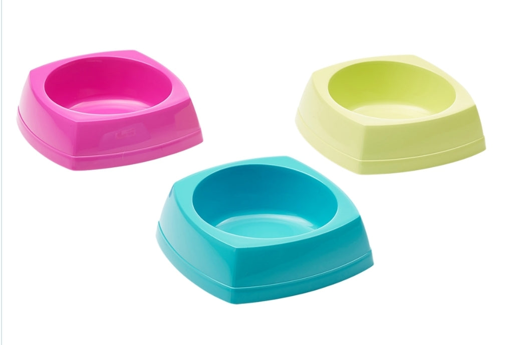 VOERBAKJE VOOR KNAAGDIER NIBBLE ASS. 16X16X5,5CM L