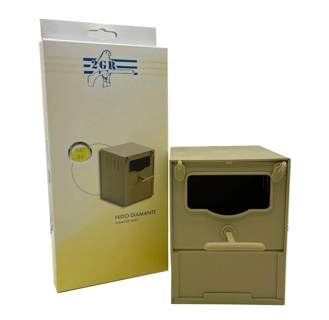 Nest Pearl Plastiek, grote opening 12x13x16