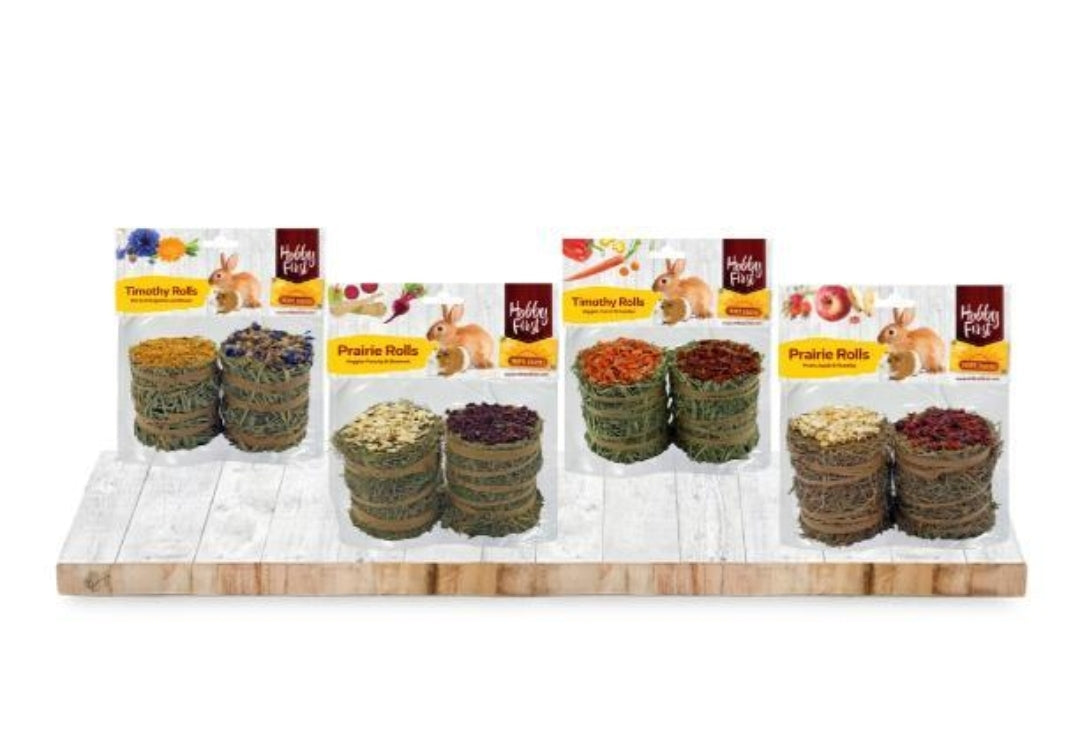 Hooirollen Wortel en Paprika