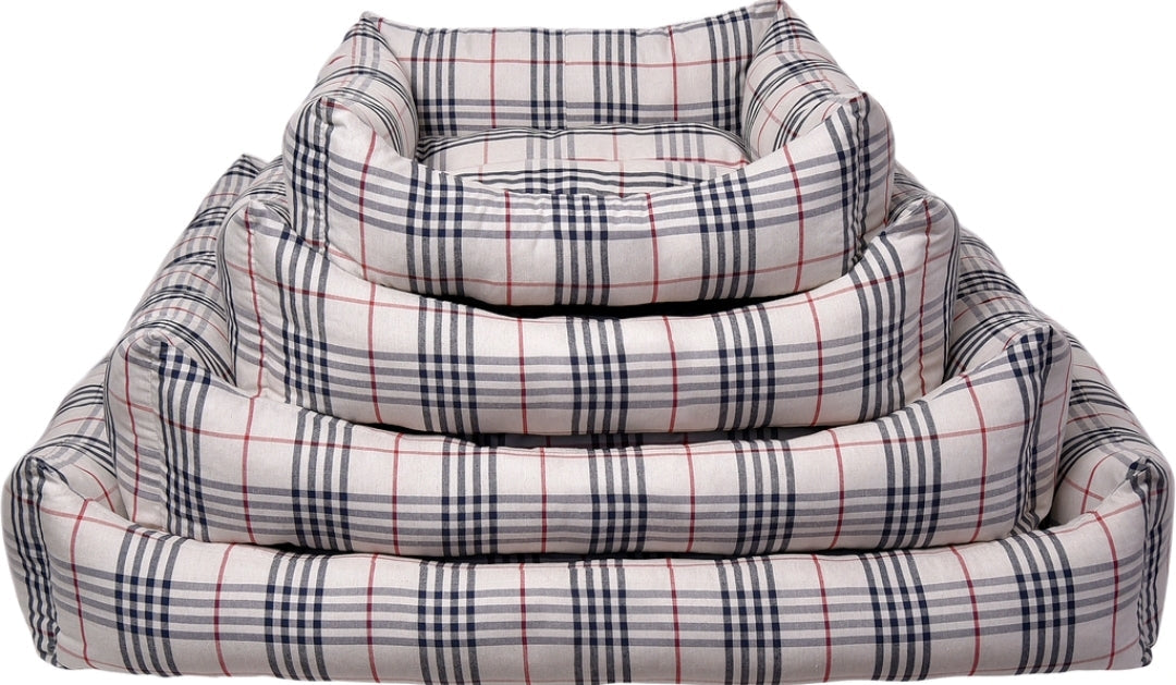 Animal Boulevard - Sofa Geruit Beige M - 78x60x23