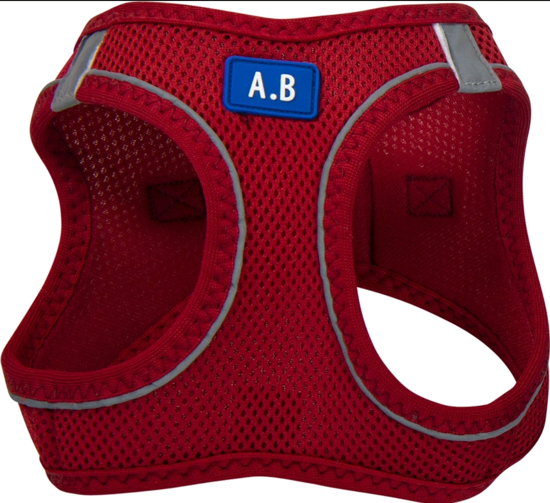 Animal Boulevard Air-Mesh Comfortharnas Rood 9 kg