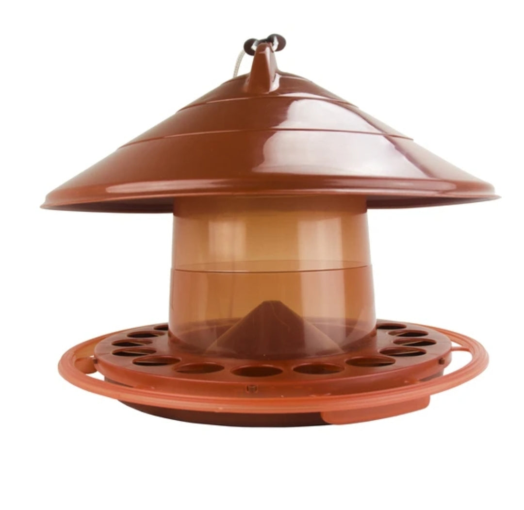 Voersilo 2kg met regenscherm