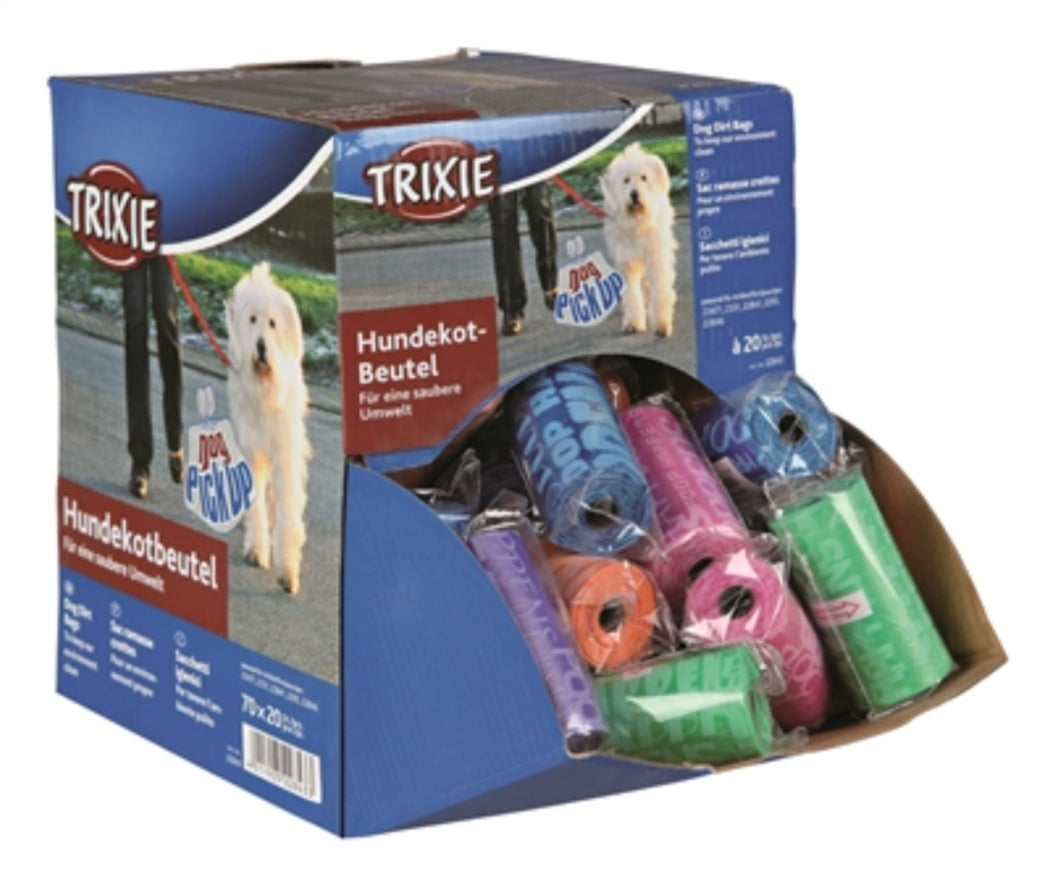 Trixie poepzakjes display assorti