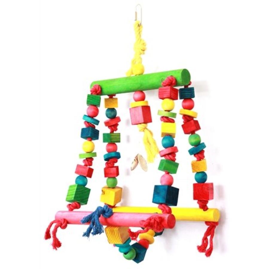Parrot Toy Double Swing - Happy Pet
