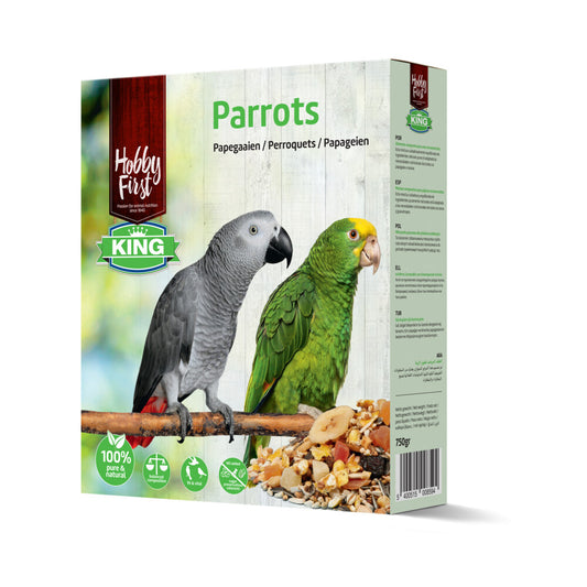 Papegaaien met fruit 750 gram