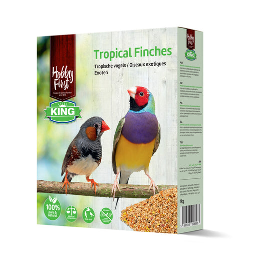 Tropische Vogels met fruit 1kg