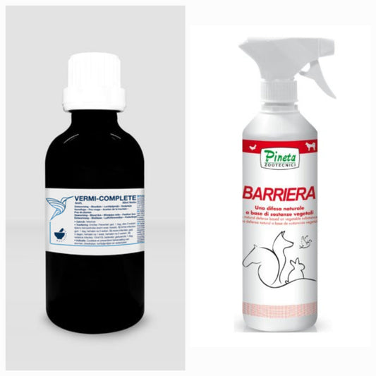 Vermi-Complete 50ml ( anti bloedluis ) + Barriera Mite Stop Omgevingsspray
