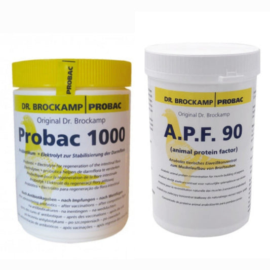 Probac 1000 ( 500 gram ) + APF 90-500 Gram ( dierlijk eiwit )