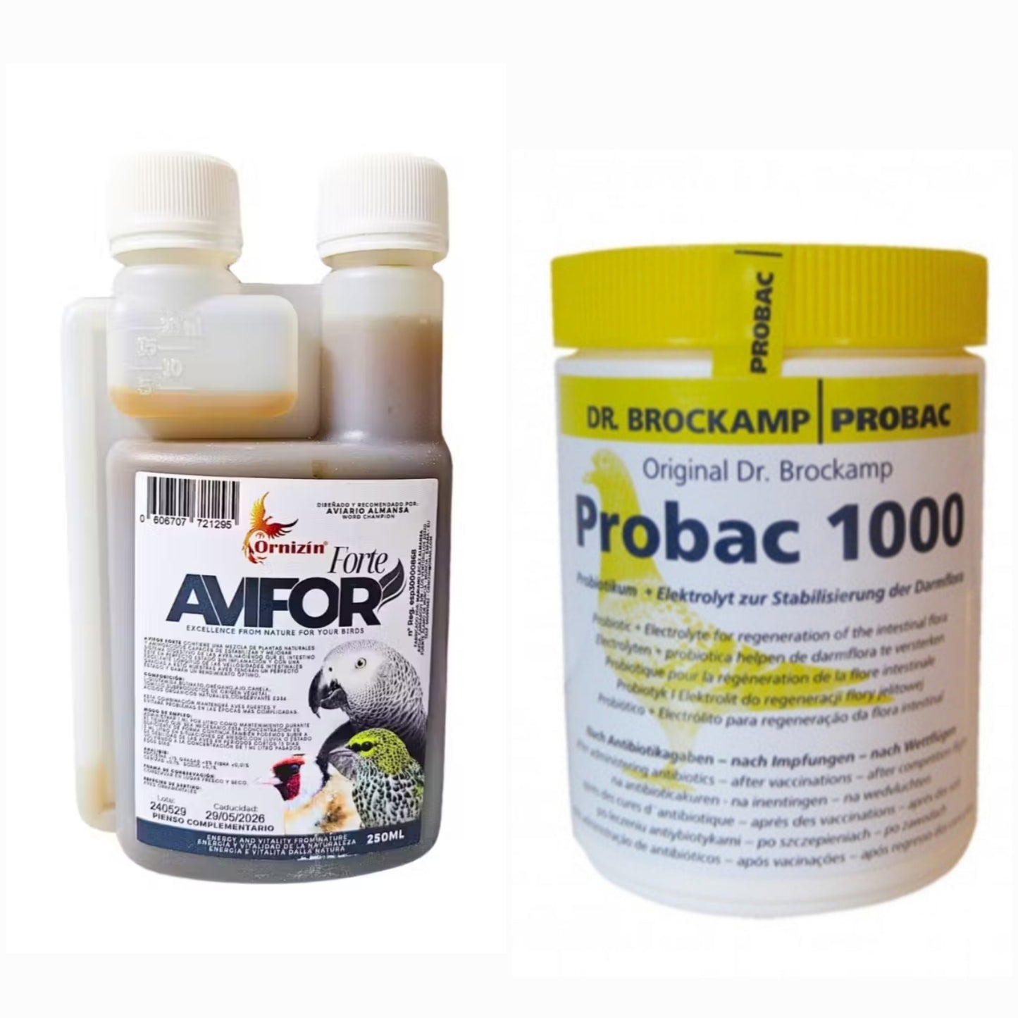 Avifor Forte 250ml + Dr Brockamp Probac 1000