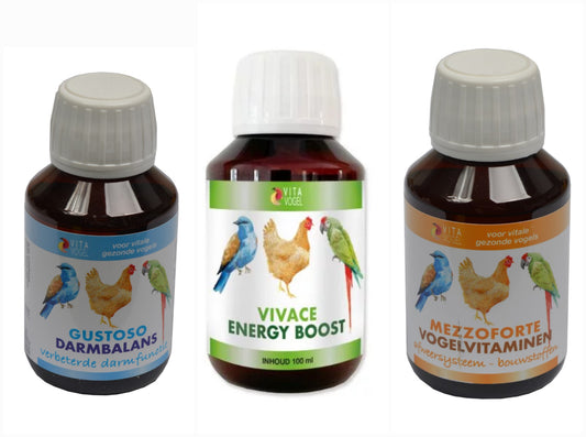 Super Trio - Voor Goede Gezondheid en Betere Kweek Resultaten - Vita Vogel - 300ml