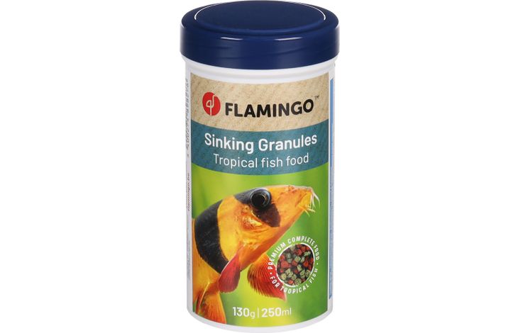 Tropical Fish Food 130g/250ml - Flamingo