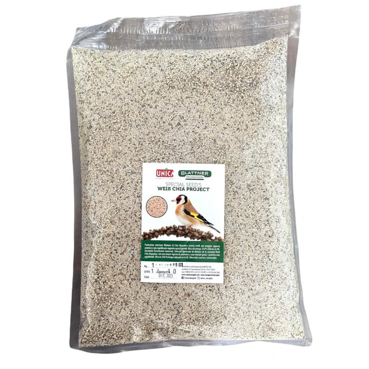 Special Seeds Chia White 1kg - Unica & Blattner