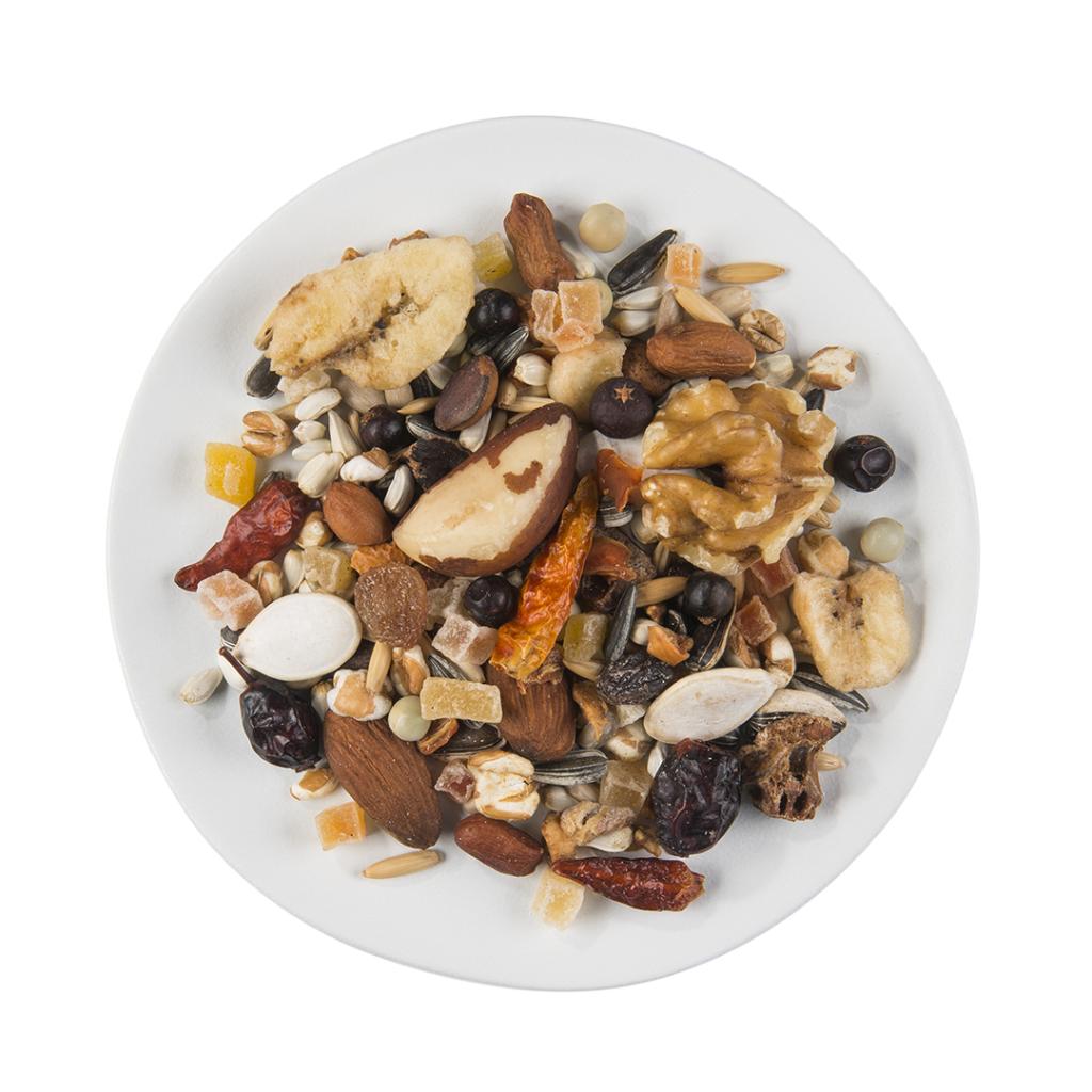 Puur pauze snack mix noten en fruit