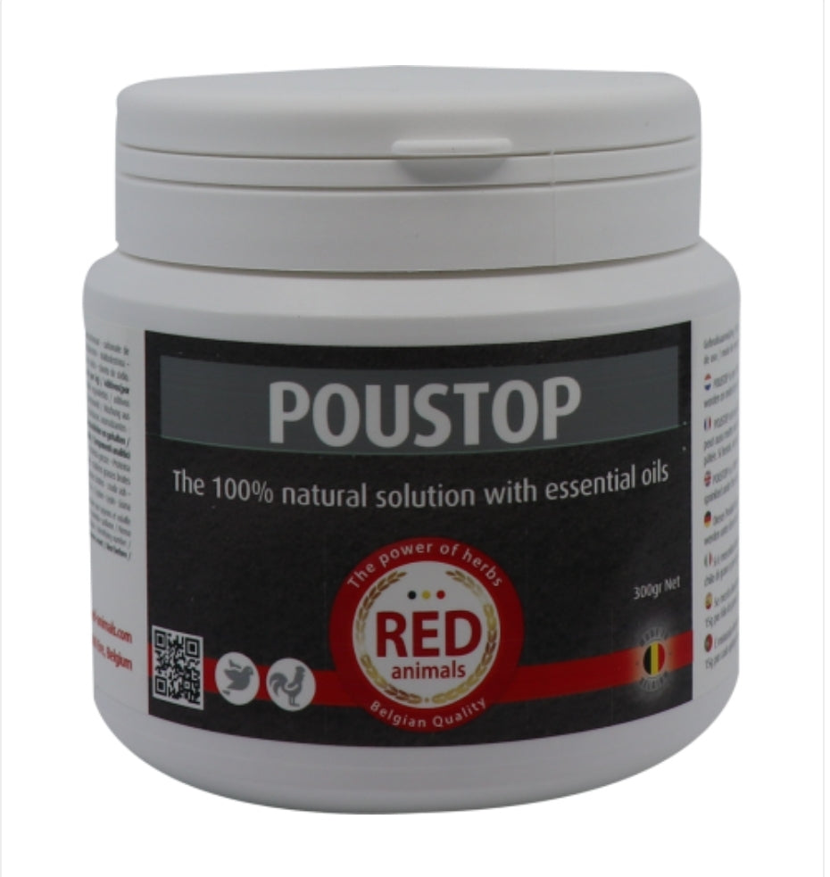 Pohstop Poeder 300g - Red Animals - Anti Bloedluis