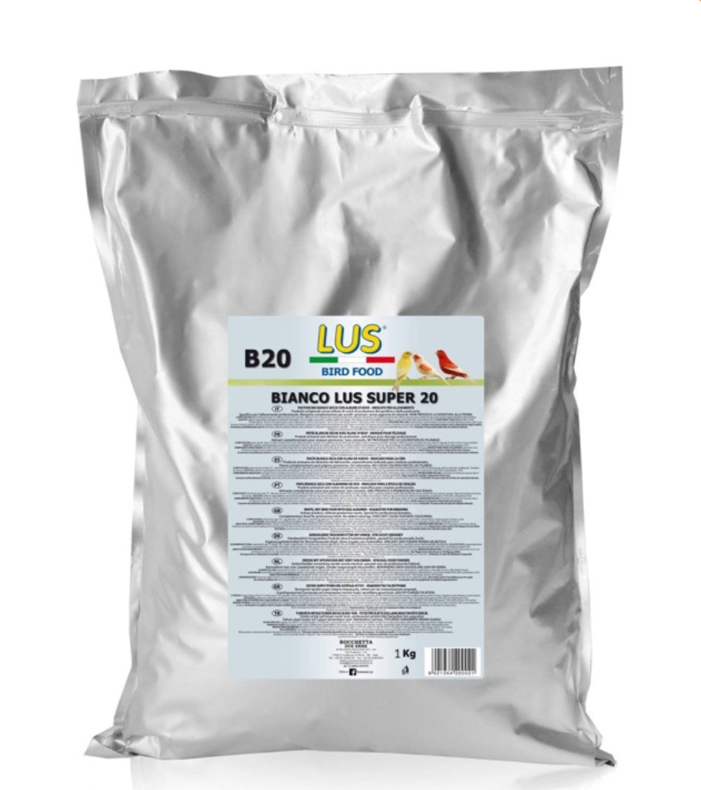 LUS B20 Eivoer - Bianco Lus Super 20 - 20% Eiwitten - 500 Gram