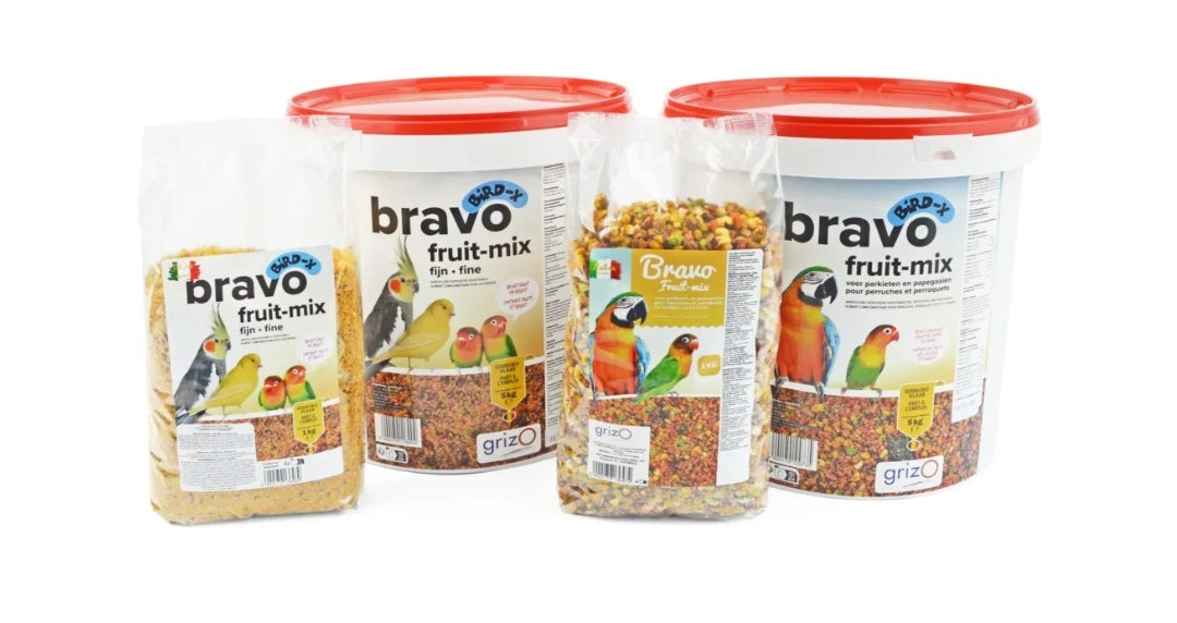 Bravo Fruit Mix Grof 1kg ( originele verpakking )