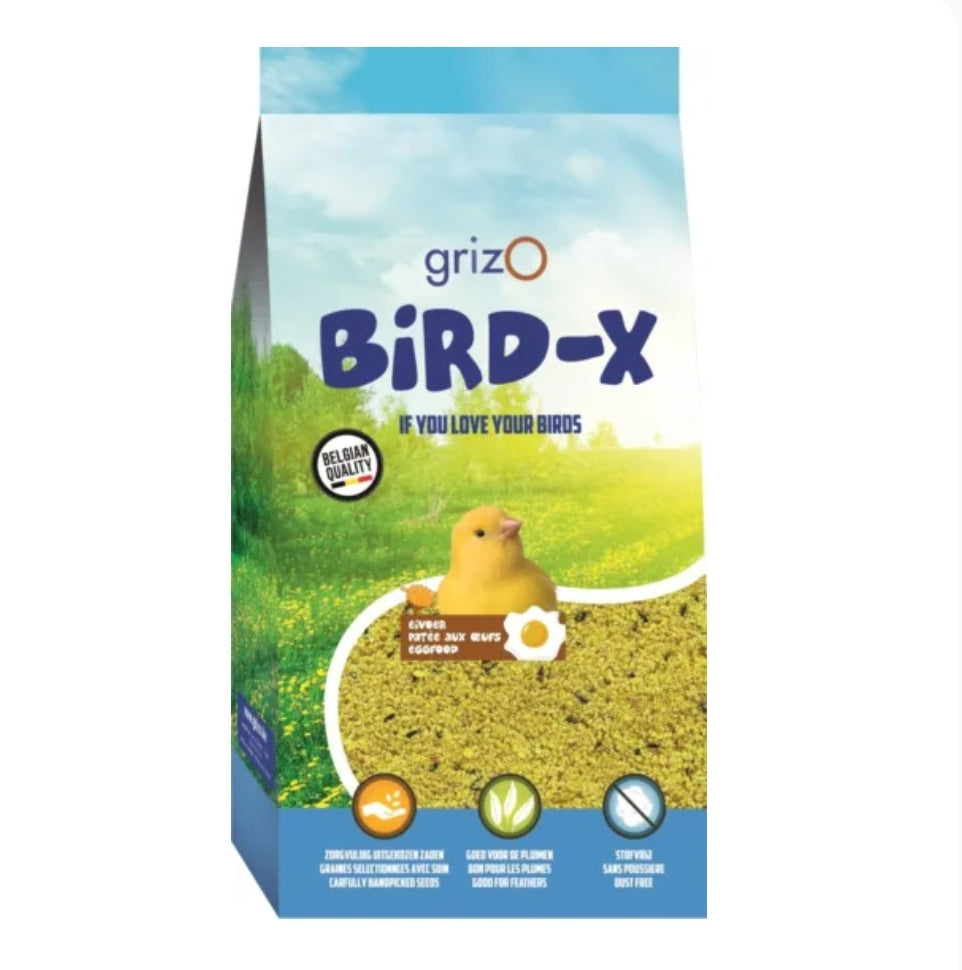 Opfok Eivoer Bird-X Bravo Geel Super Vochtig 900 Gram