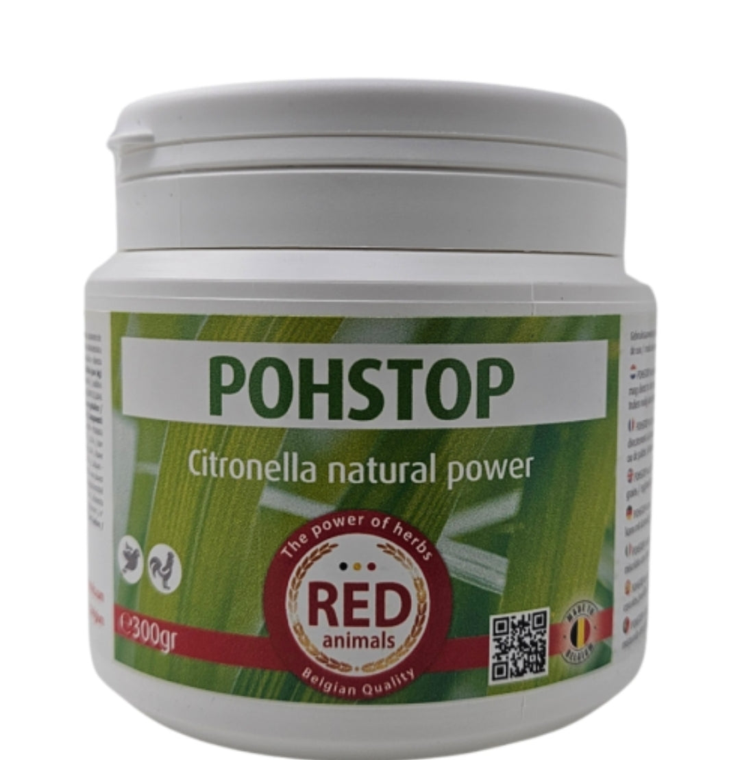 Pohstop Poeder 300g - Red Animals - Anti Bloedluis