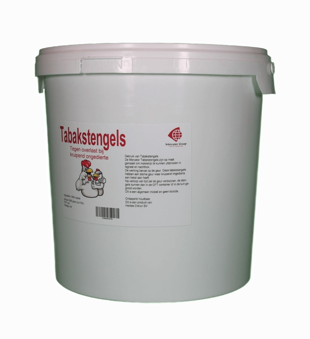 Mercator tabakstelen 2500 g – 10L emmer